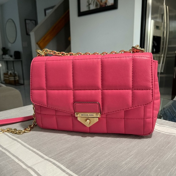 Michael Kors Handbags - MK Soho Quilted Leather Shoulder Bag